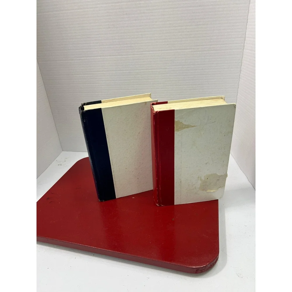 Doubleday 1975 Cookbook Set OS Blue Red Hardcover Vintage Retro Kitchen 70s